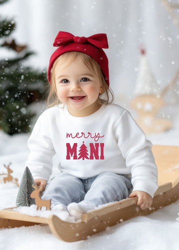 Merry Mini Kids Graphic Sweatshirt | Multiple Colors - Elevated Boutique CO