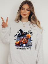 Load image into Gallery viewer, Old Fashioned Witch Graphic Sweatshirt | Multiple Colors - Elevated Boutique CO
