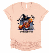 Load image into Gallery viewer, Old Fashioned Witch Graphic Tee | Multiple Colors - Elevated Boutique CO
