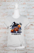 Load image into Gallery viewer, Old Fashioned Witch Graphic Tee | Multiple Colors - Elevated Boutique CO
