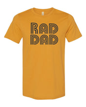 Load image into Gallery viewer, Rad Dad (Adult) Tee | Multiple Colors - Elevated Boutique CO
