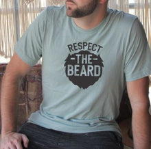 Load image into Gallery viewer, Respect the Beard Graphic Tee | Multiple Colors - Elevated Boutique CO
