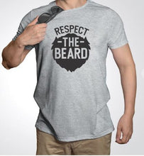 Load image into Gallery viewer, Respect the Beard Graphic Tee | Multiple Colors - Elevated Boutique CO
