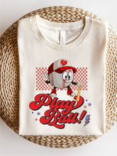 Load image into Gallery viewer, Retro Play Ball Graphic Tee | Multiple Colors - Elevated Boutique CO
