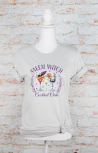 Load image into Gallery viewer, Salem Witch Cocktail Club Graphic Tee | Multiple Colors - Elevated Boutique CO
