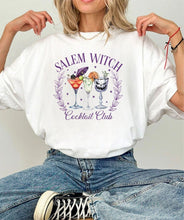 Load image into Gallery viewer, Salem Witch Cocktail Club Graphic Tee | Multiple Colors - Elevated Boutique CO
