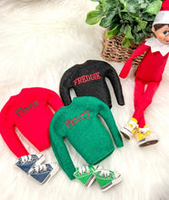 Load image into Gallery viewer, Santa’s Helper Sweater and Sneaks - Elevated Boutique CO
