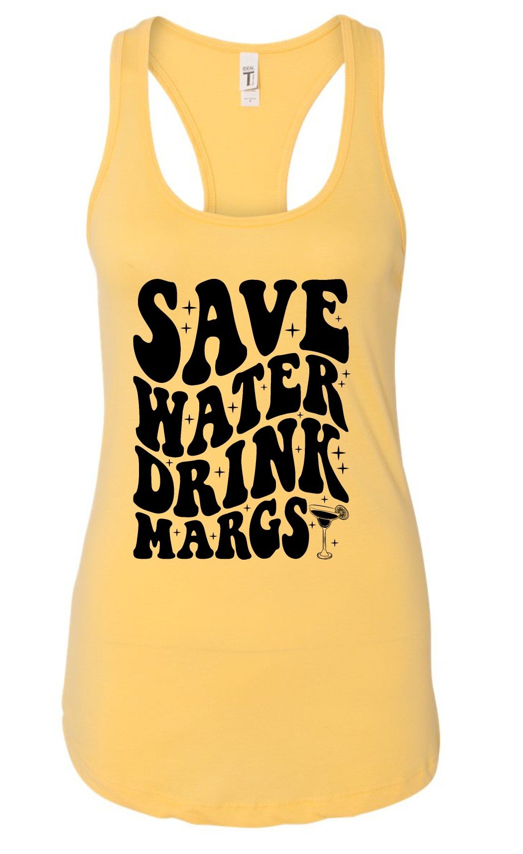 Save Water Drink Margs Racerback Tank | Multiple Colors - Elevated Boutique CO