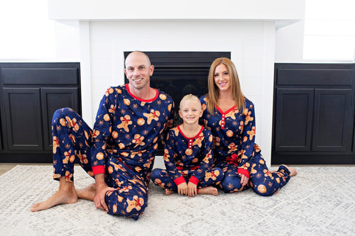 Shirley & Stone Christmas Gingerbread Man Family Loungewear - Elevated Boutique CO