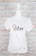 Load image into Gallery viewer, Stronger than the Storm Graphic Tee | Multiple Colors - Elevated Boutique CO
