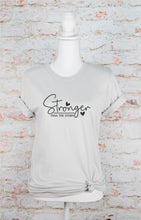 Load image into Gallery viewer, Stronger than the Storm Graphic Tee | Multiple Colors - Elevated Boutique CO
