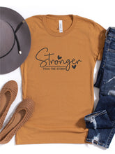 Load image into Gallery viewer, Stronger than the Storm Graphic Tee | Multiple Colors - Elevated Boutique CO
