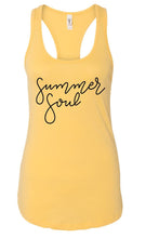 Load image into Gallery viewer, Summer Soul Racerback Tank | Multiple Colors - Elevated Boutique CO
