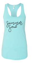 Load image into Gallery viewer, Summer Soul Racerback Tank | Multiple Colors - Elevated Boutique CO
