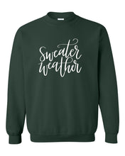 Load image into Gallery viewer, Sweater Weather Graphic Sweatshirt | Multiple Colors - Elevated Boutique CO
