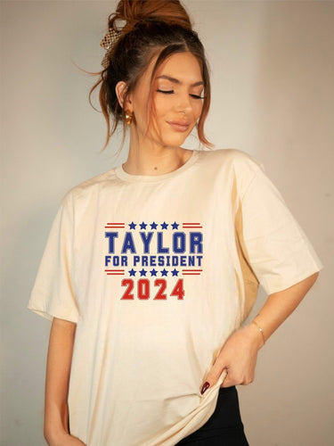 Taylor for President 2024 Graphic Tee | Multiple Colors - Elevated Boutique CO