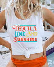 Load image into Gallery viewer, Tequila Lime and Sunshine Muscle Graphic Tank | Multiple Colors - Elevated Boutique CO
