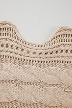 Load image into Gallery viewer, The Erin Chunky Crochet Sweater - Elevated Boutique CO
