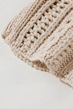 Load image into Gallery viewer, The Erin Chunky Crochet Sweater - Elevated Boutique CO
