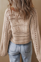 Load image into Gallery viewer, The Erin Chunky Crochet Sweater - Elevated Boutique CO
