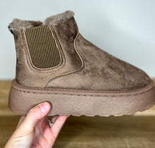 Load image into Gallery viewer, The Vicki Suede Platform Booties - Elevated Boutique CO
