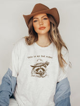 Load image into Gallery viewer, This is my 2nd Rodeo Cowboy Racoon Graphic Tee | Multiple Colors - Elevated Boutique CO
