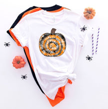 Load image into Gallery viewer, Tie Dye Pumpkin Graphic Tee - Elevated Boutique CO
