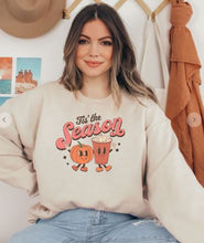 Load image into Gallery viewer, Tis the Season (Pumpkin Spice) Graphic Sweatshirt - Elevated Boutique CO
