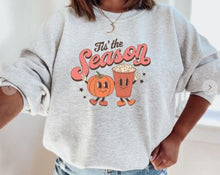 Load image into Gallery viewer, Tis the Season (Pumpkin Spice) Graphic Sweatshirt - Elevated Boutique CO
