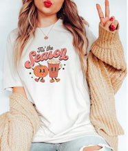 Load image into Gallery viewer, Tis the Season (Pumpkin Spice) Graphic Tee - Elevated Boutique CO
