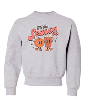 Load image into Gallery viewer, Tis the Season (Pumpkin Spice) Youth Graphic Sweatshirt - Elevated Boutique CO
