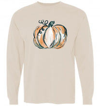 Load image into Gallery viewer, Watercolor Pumpkin Graphic Tee | Multiple Colors | Short Sleeve | Long Sleeve - Elevated Boutique CO
